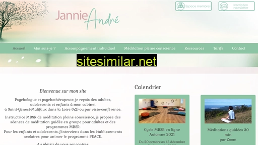 jannieandre.fr alternative sites