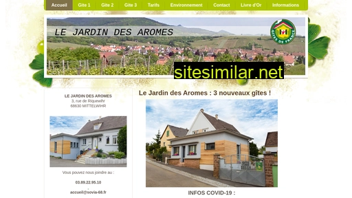 jardin-aromes.fr alternative sites