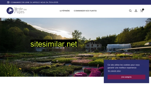 jardindesalpes.fr alternative sites