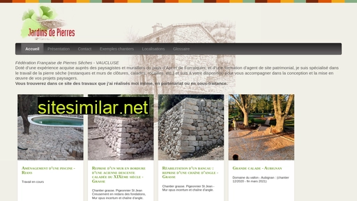 jardins-de-pierres.fr alternative sites