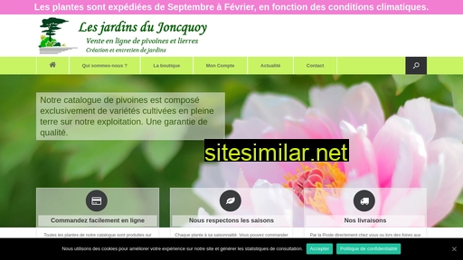 jardinsdujoncquoy.fr alternative sites