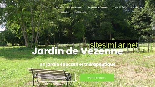 jardindevezenne.fr alternative sites