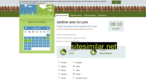 jardinlunaire.fr alternative sites