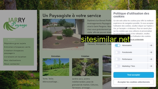 jarrypaysage.fr alternative sites