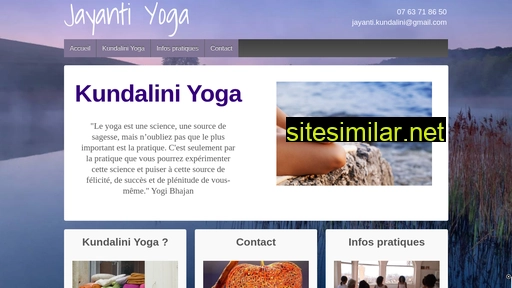 jayanti-yoga.fr alternative sites