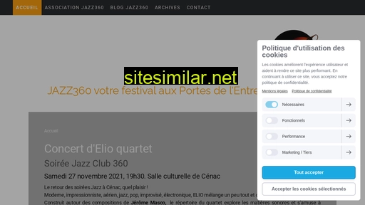 jazz360.fr alternative sites