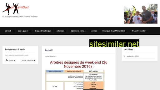 jcmhandball.fr alternative sites