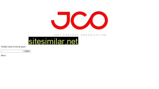 jcorganisation.fr alternative sites