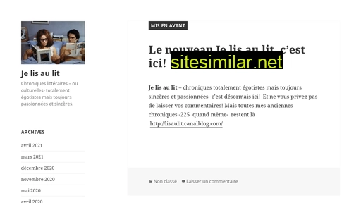 jelisaulit.fr alternative sites