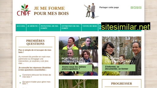 jemeformepourmesbois.fr alternative sites