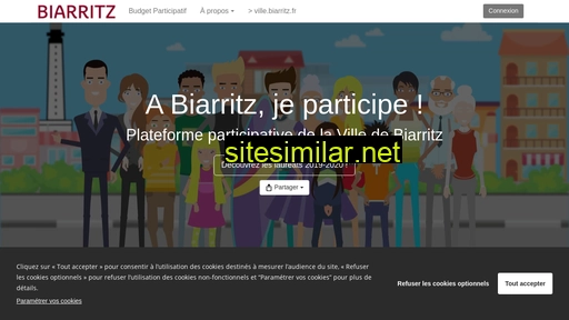 jeparticipe-biarritz.fr alternative sites
