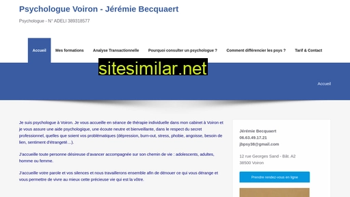 jeremiebecquaert-psychologue.fr alternative sites