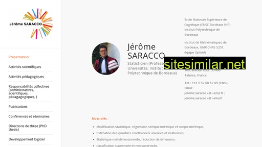 jerome-saracco.fr alternative sites