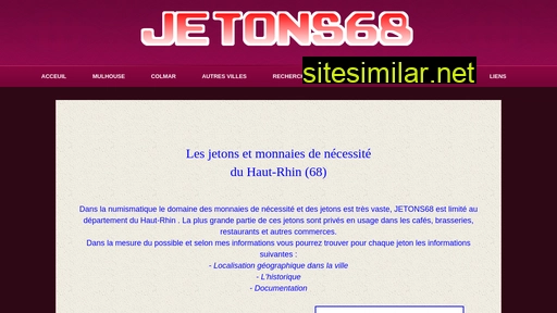 jetons68.fr alternative sites