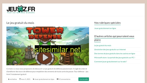 jeuxz.fr alternative sites