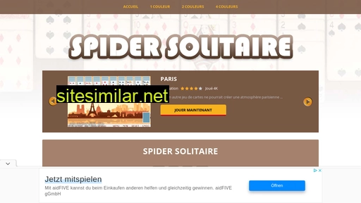 jeuspider.fr alternative sites