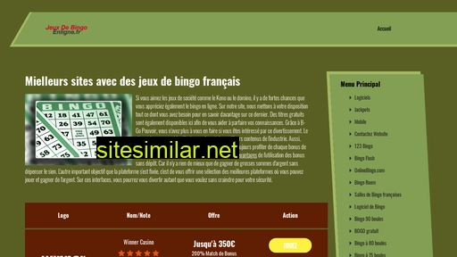 jeuxdebingoenligne.fr alternative sites
