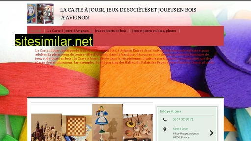 jeux-bois-avignon.fr alternative sites
