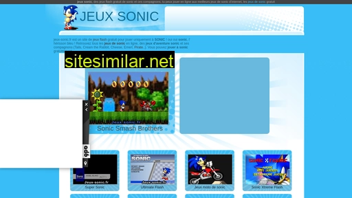 jeux-sonic.fr alternative sites