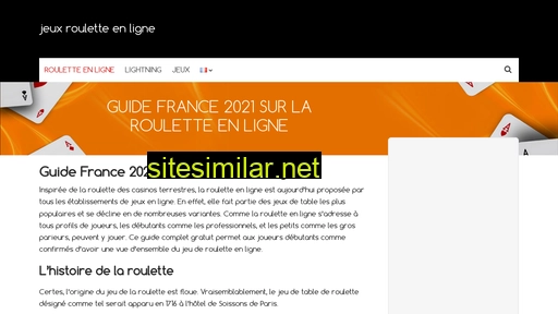 jeuxrouletteenligne.fr alternative sites