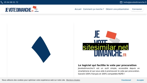 jevotedimanche.fr alternative sites