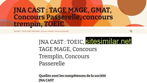 jnacast.fr alternative sites