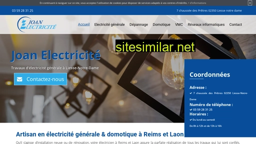 joan-electricite.fr alternative sites
