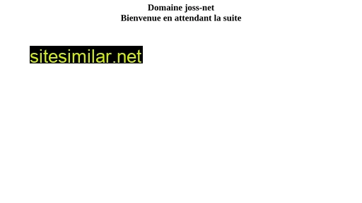 Joss-net similar sites