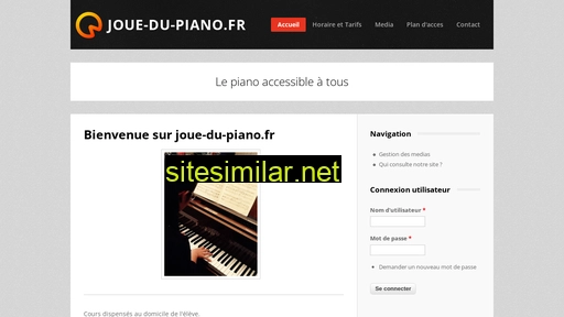 Joue-du-piano similar sites