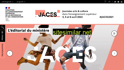journees-arts-culture-sup.fr alternative sites