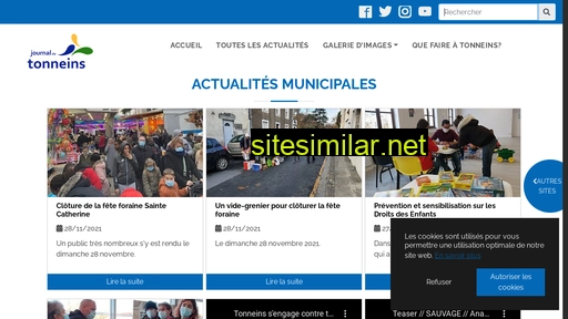 journaldetonneins.fr alternative sites