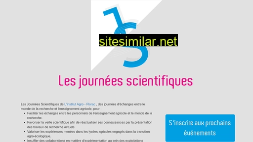 Journees-scientifiques similar sites