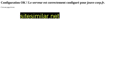 jouve-corp.fr alternative sites