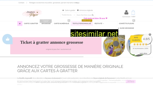joyeuxpapier.fr alternative sites