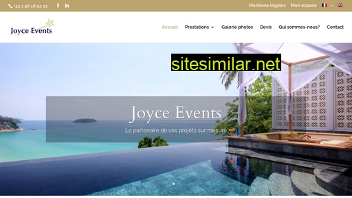 Joyce-events similar sites