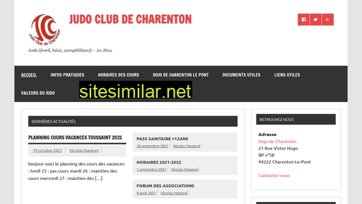judocharenton.fr alternative sites
