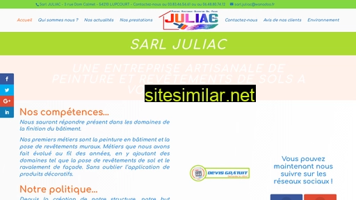 juliac.fr alternative sites