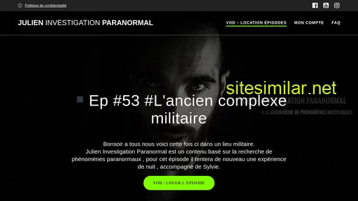 julien-investigation-paranormal.fr alternative sites