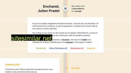 julienpradet.fr alternative sites