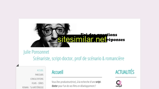 julieponsonnet.fr alternative sites