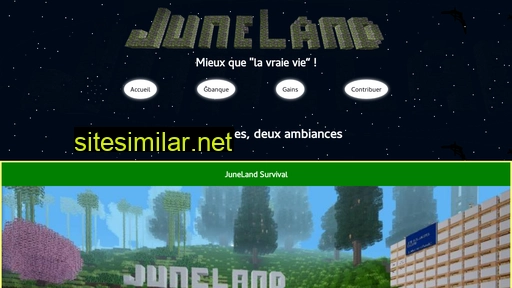 juneland.fr alternative sites