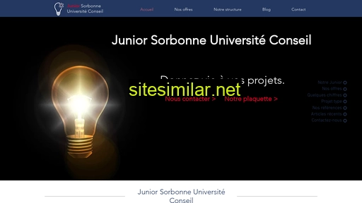 juniorsorbonneuniversite.fr alternative sites