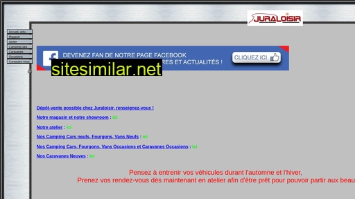 juraloisir.fr alternative sites