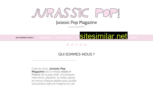 jurassicpopmagazine.fr alternative sites