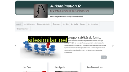 jurisanimation.fr alternative sites