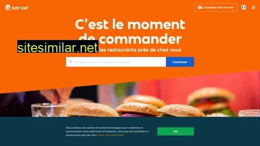 just-eat.fr alternative sites