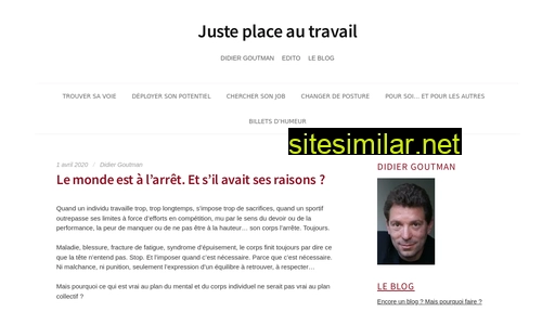 justeplaceautravail.fr alternative sites
