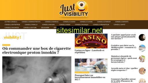 justvisibility.fr alternative sites