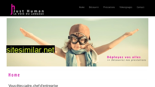 justhuman.fr alternative sites