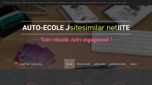 justineconduite.fr alternative sites